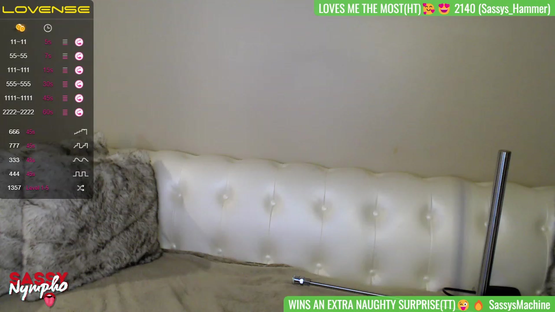 Gallery image thumbnail from Sassy_Nympho's myfreecams stream on, 02/14/2023, 05:11 image 15 of 20