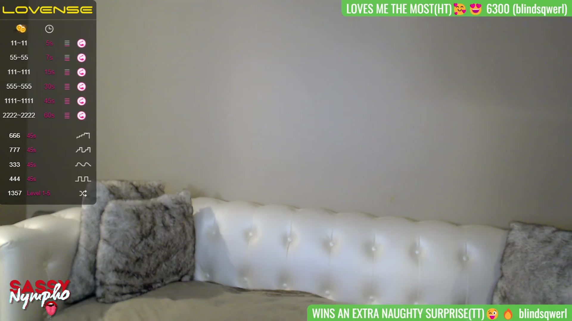 Gallery image thumbnail from Sassy_Nympho's myfreecams stream on, 02/19/2023, 09:59 image 11 of 20