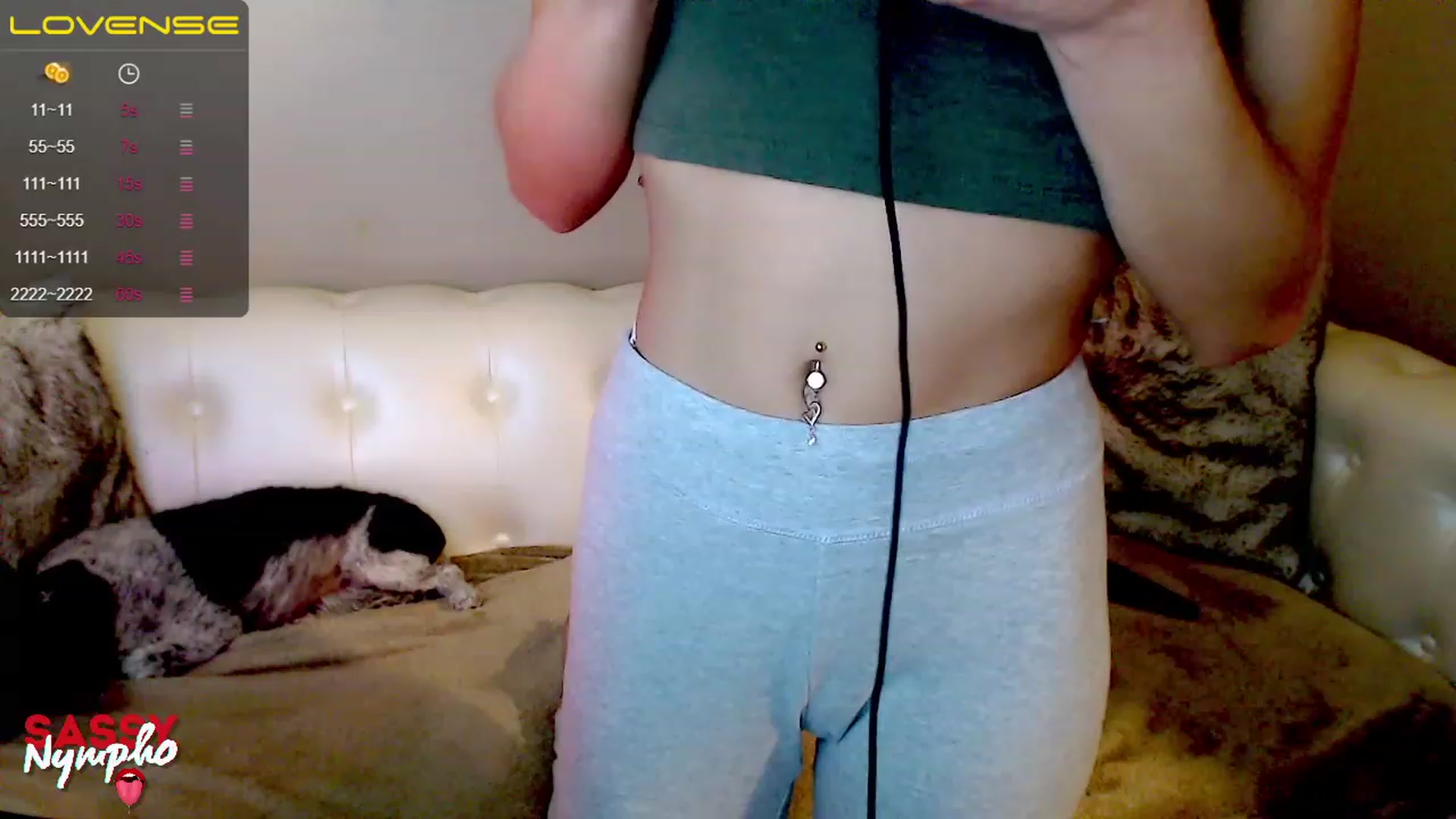 Gallery image thumbnail from Sassy_Nympho's myfreecams stream on, 02/23/2023, 08:54 image 6 of 20