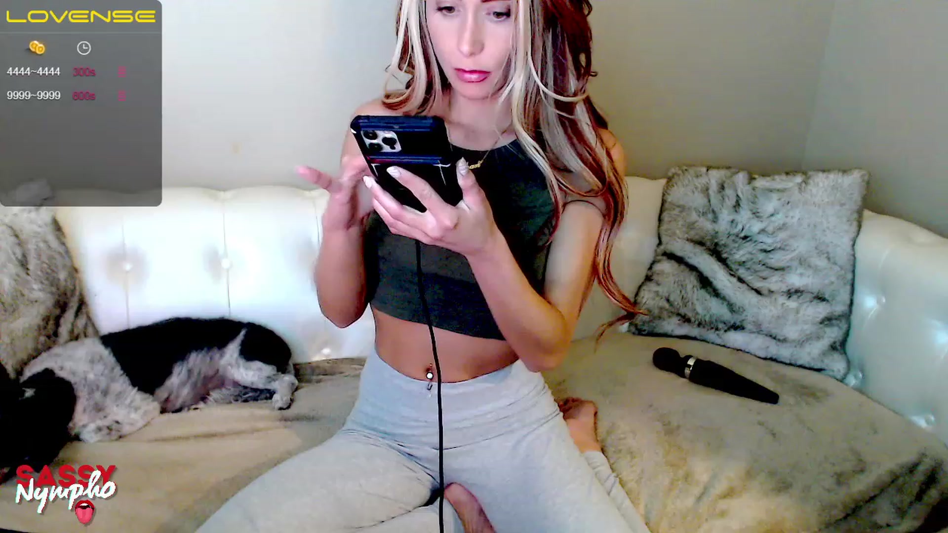 Gallery image thumbnail from Sassy_Nympho's myfreecams stream on, 02/23/2023, 08:54 image 4 of 20