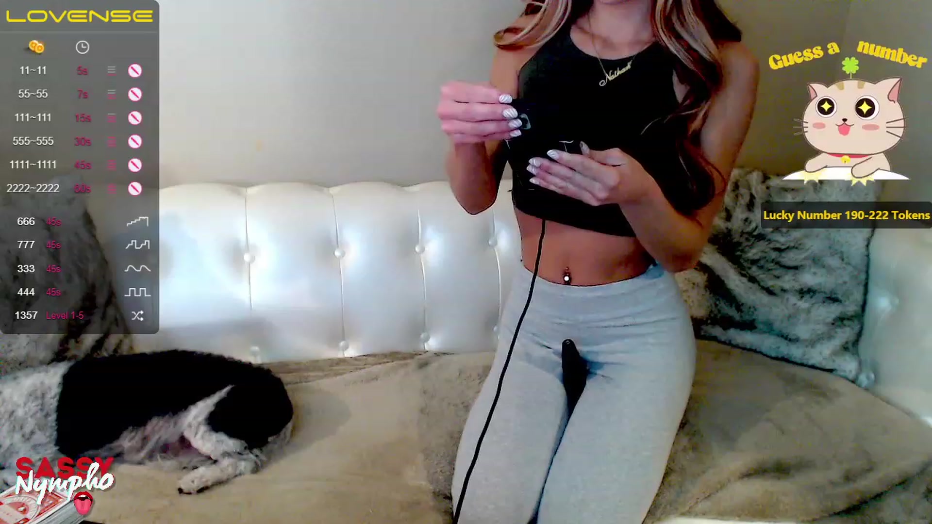 Gallery image thumbnail from Sassy_Nympho's myfreecams stream on, 02/23/2023, 11:53 image 19 of 20