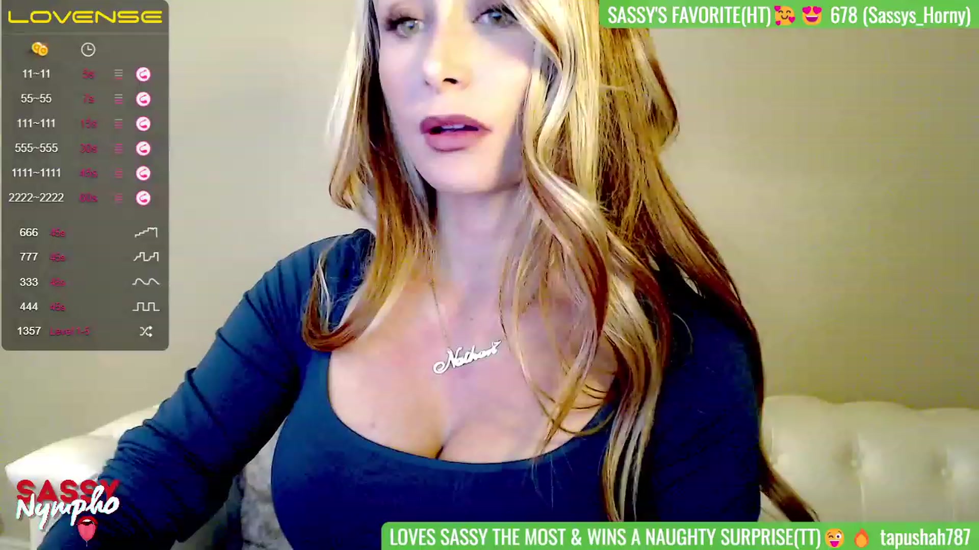 Gallery image thumbnail from Sassy_Nympho's myfreecams stream on, 03/05/2023, 07:17 image 9 of 20