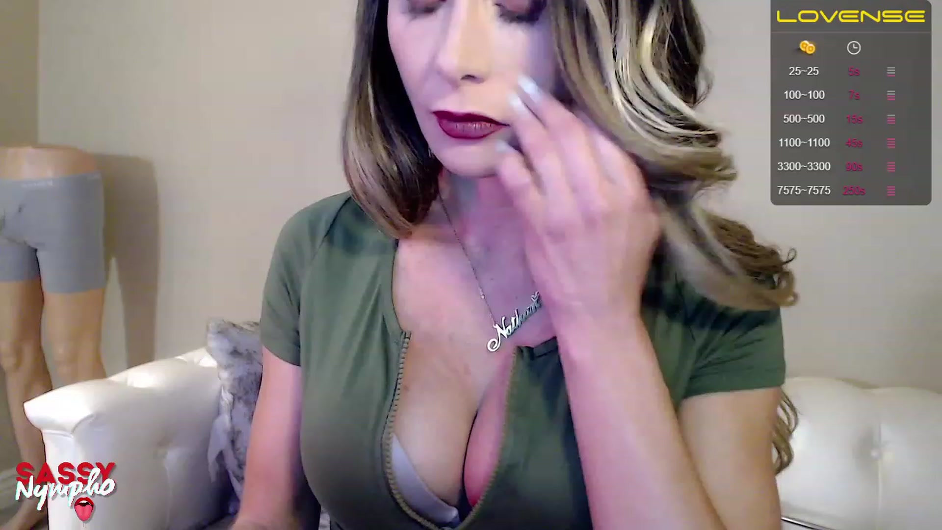 Gallery image thumbnail from Sassy_Nympho's myfreecams stream on, 03/25/2023, 06:46 image 14 of 20