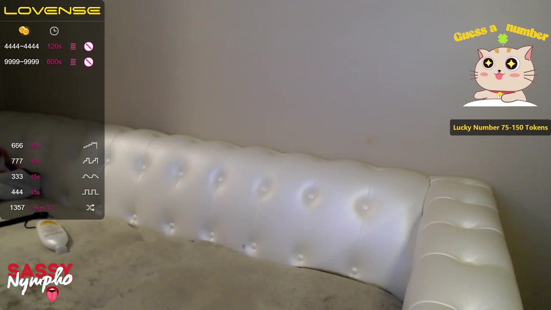 Gallery image thumbnail from Sassy_Nympho's myfreecams stream on, 04/04/2023, 15:55 image 5 of 20