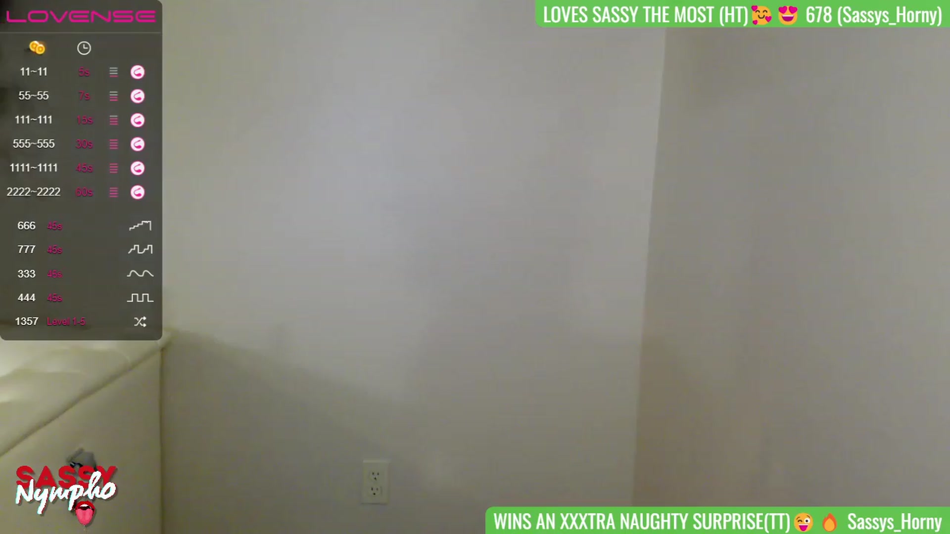 Gallery image thumbnail from Sassy_Nympho's myfreecams stream on, 04/15/2023, 03:15 image 16 of 20