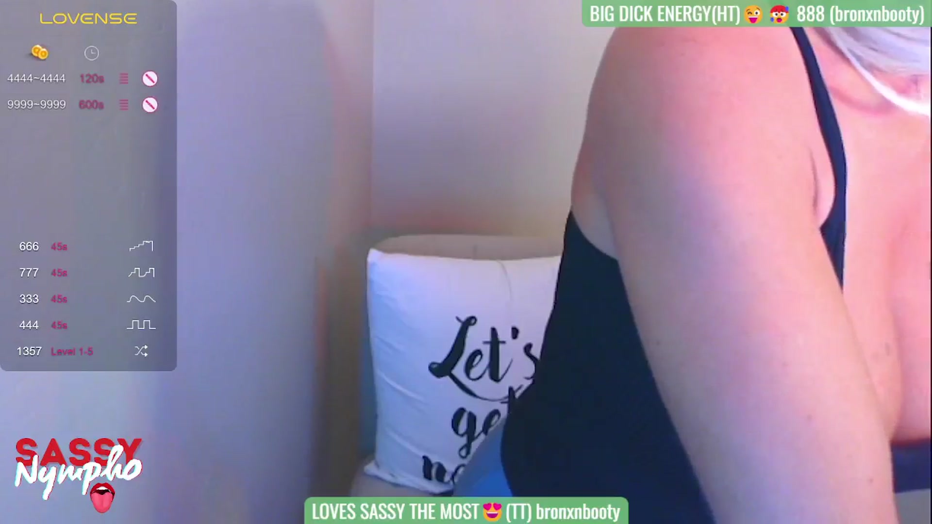 Gallery image thumbnail from Sassy_Nympho's myfreecams stream on, 03/09/2024, 15:08 image 4 of 20