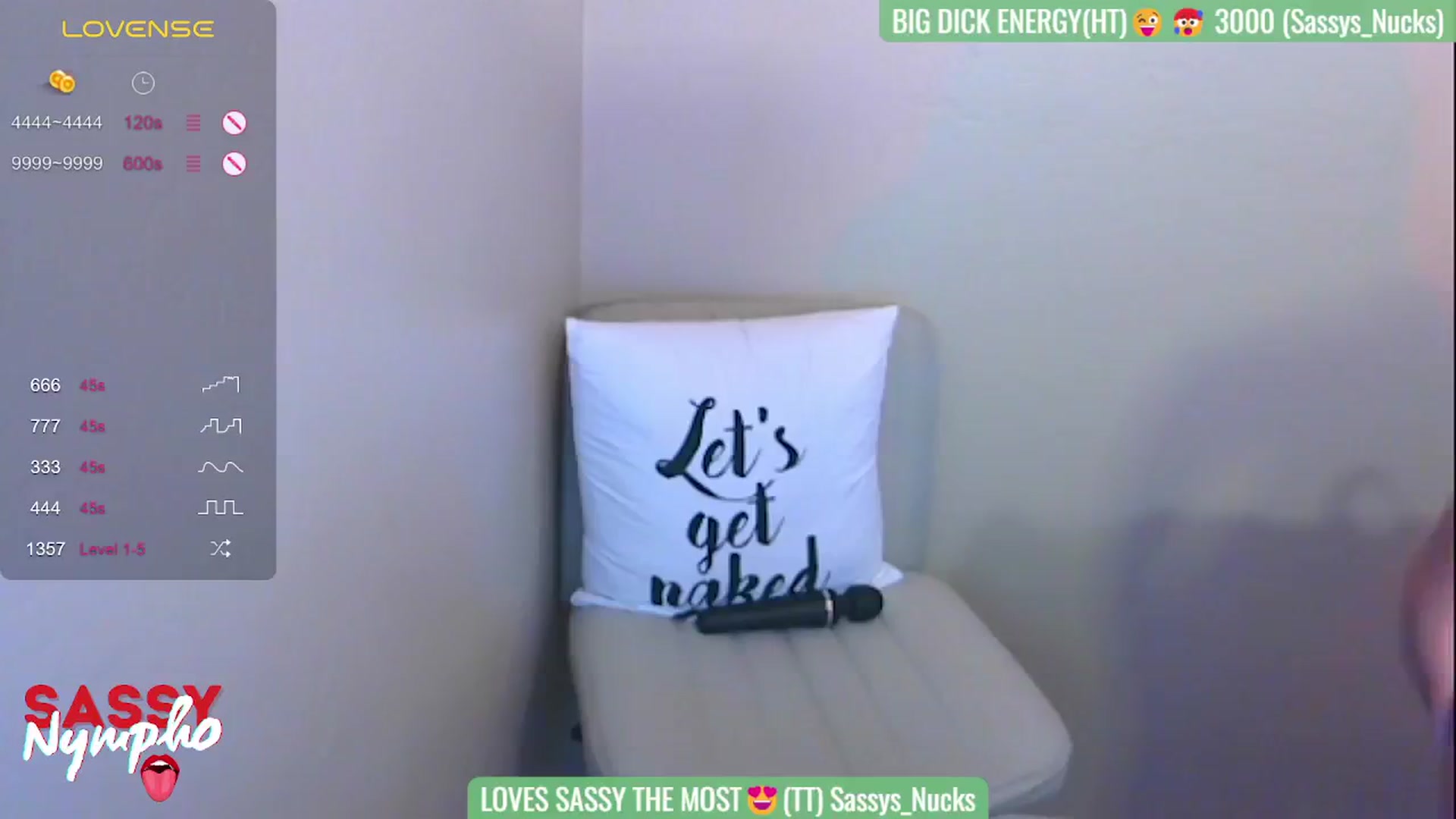 Gallery image thumbnail from Sassy_Nympho's myfreecams stream on, 03/09/2024, 16:57 image 1 of 20