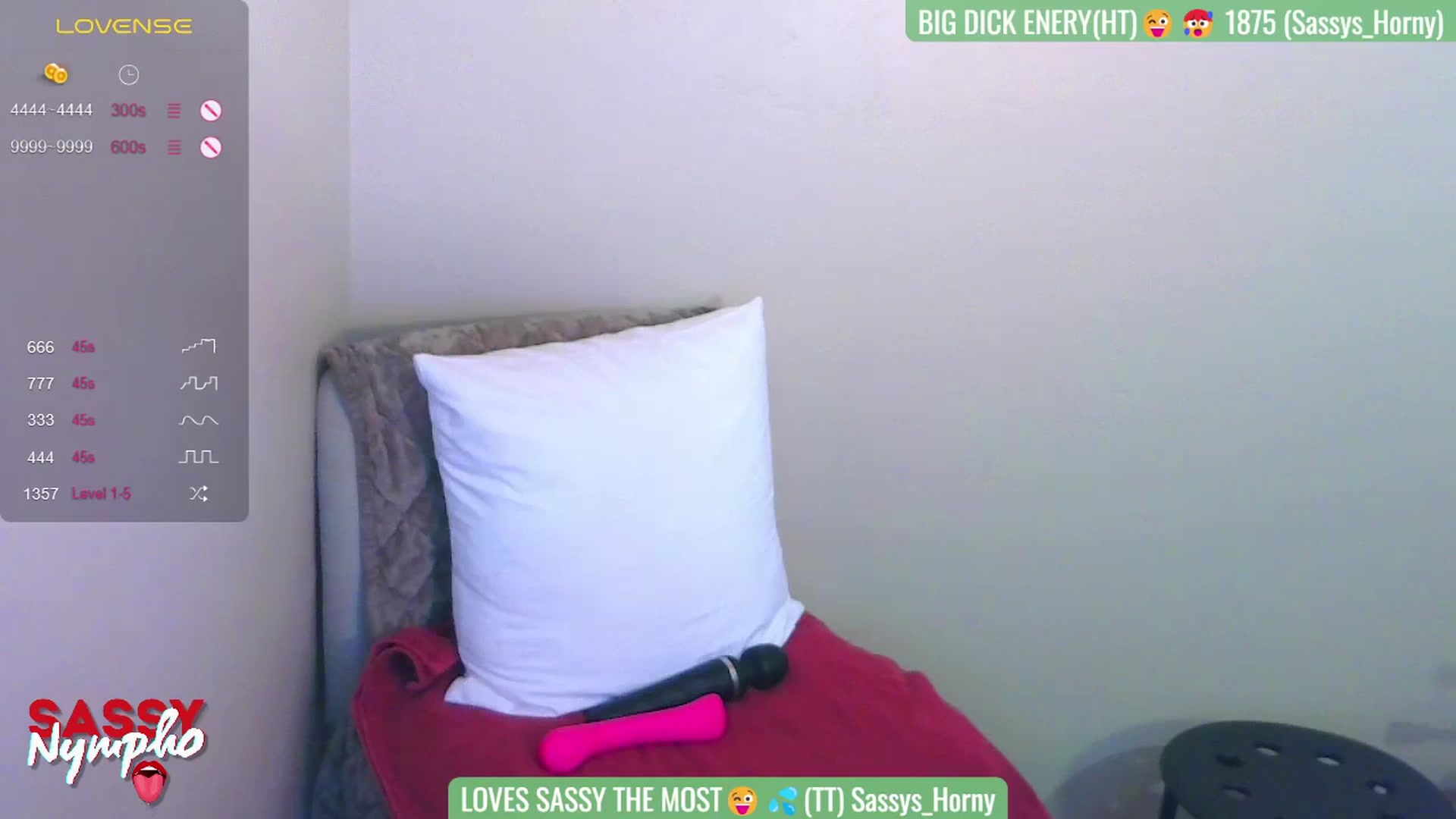 Gallery image thumbnail from Sassy_Nympho's myfreecams stream on, 04/06/2024, 18:45 image 20 of 20