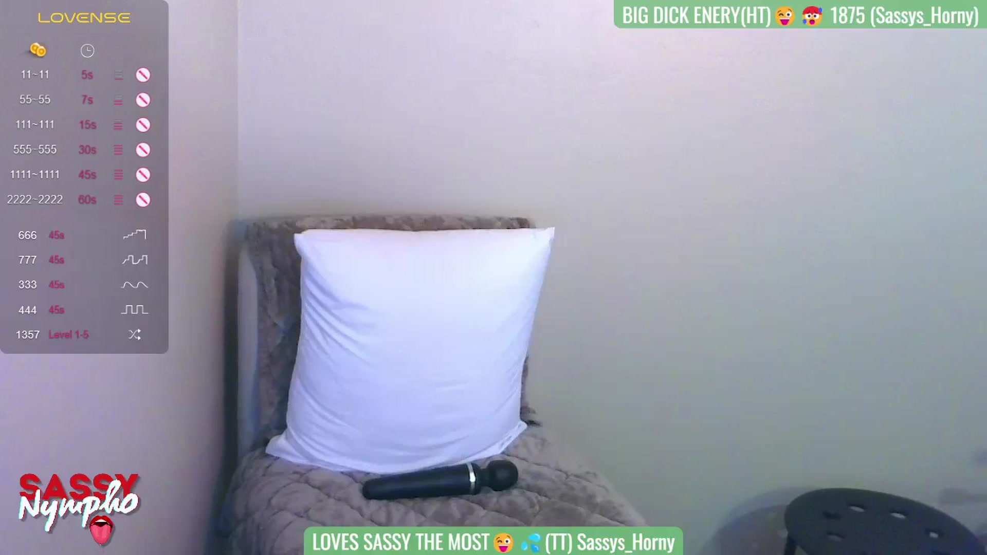 Gallery image thumbnail from Sassy_Nympho's myfreecams stream on, 04/06/2024, 18:45 image 8 of 20