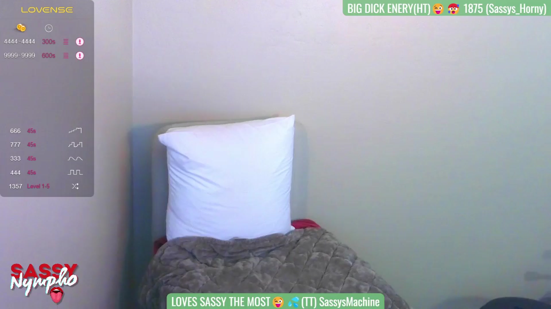 Gallery image thumbnail from Sassy_Nympho's myfreecams stream on, 04/06/2024, 21:06 image 12 of 20