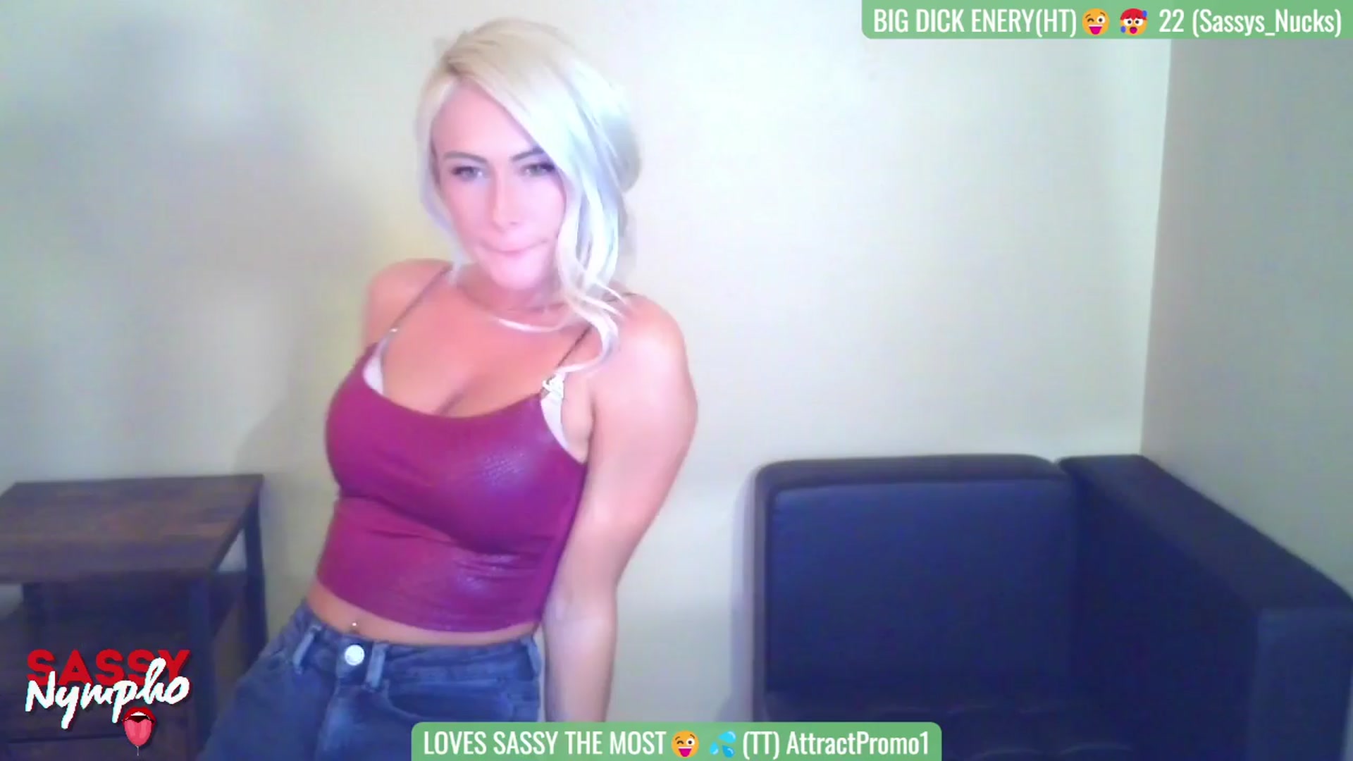 Gallery image thumbnail from Sassy_Nympho's myfreecams stream on, 04/13/2024, 09:21 image 7 of 20