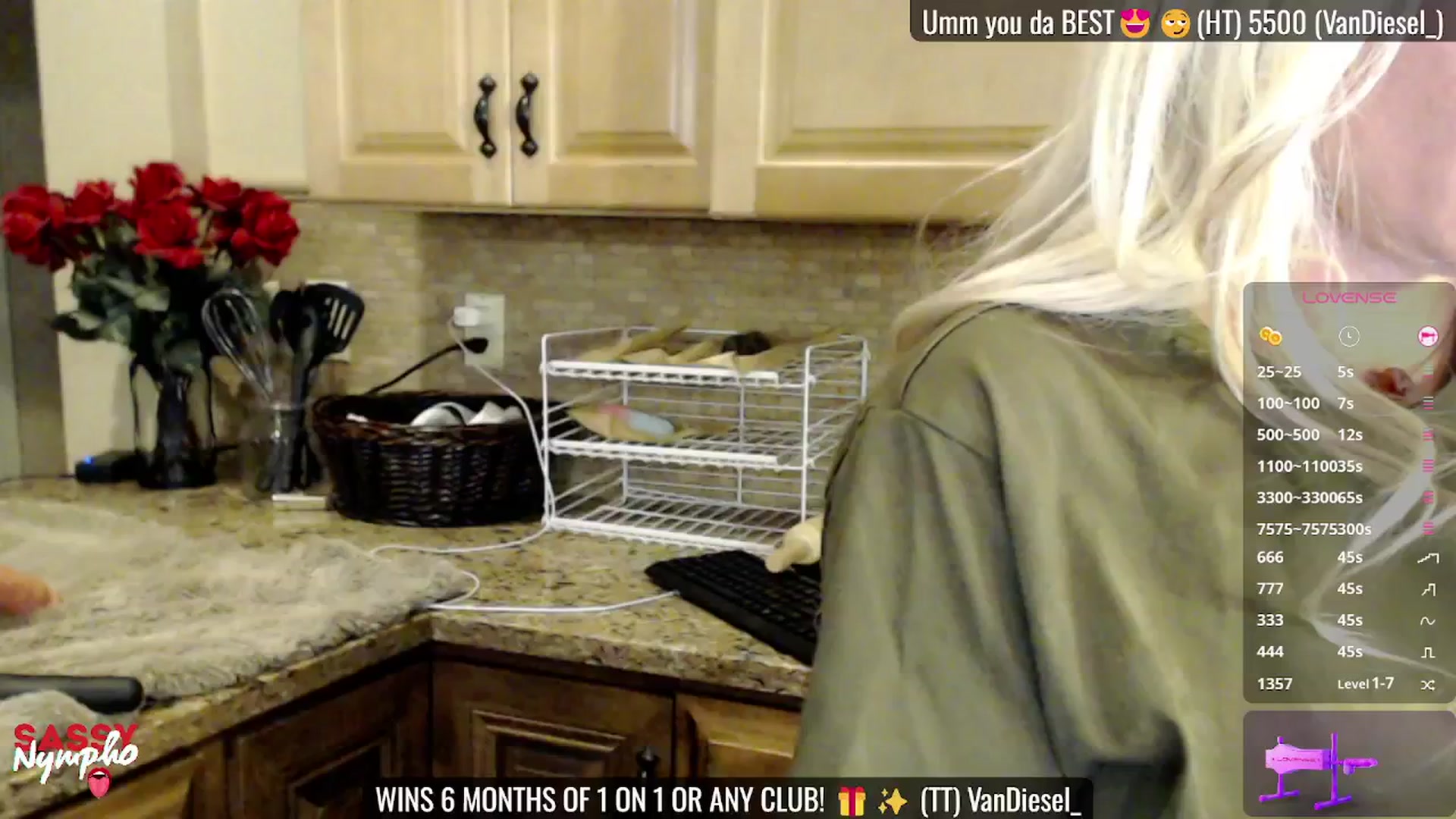Gallery image thumbnail from Sassy_Nympho's myfreecams stream on, 05/04/2025, 07:04 image 6 of 20