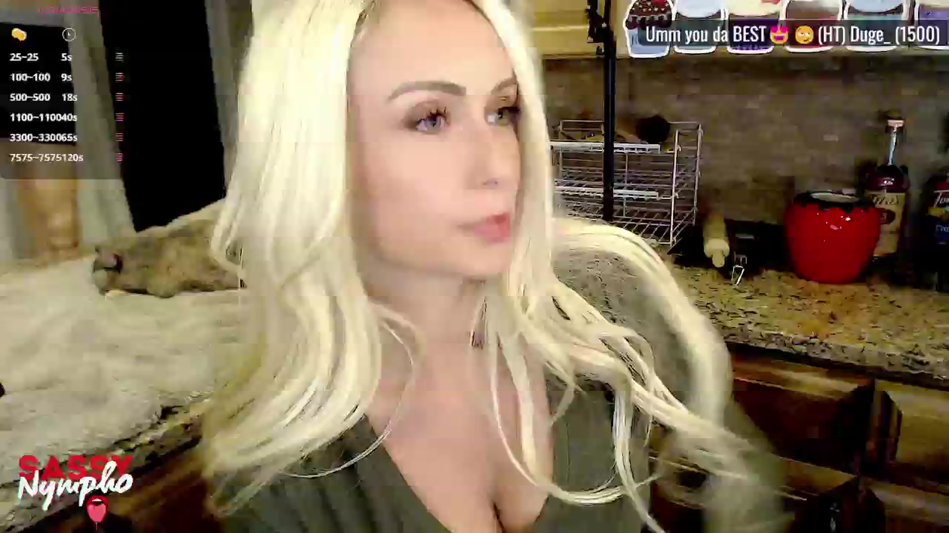 Gallery image thumbnail from Sassy_Nympho's myfreecams stream on, 05/19/2025, 05:12 image 18 of 20