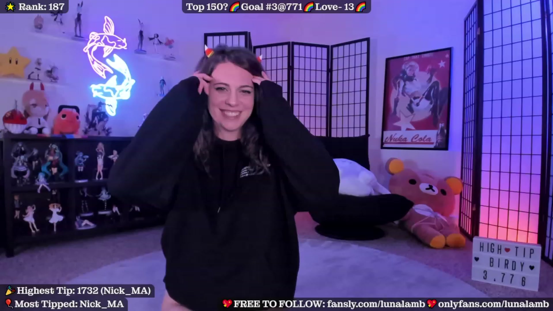 Gallery image thumbnail from Satan's myfreecams stream on, 10/09/2023, 04:45 image 11 of 20
