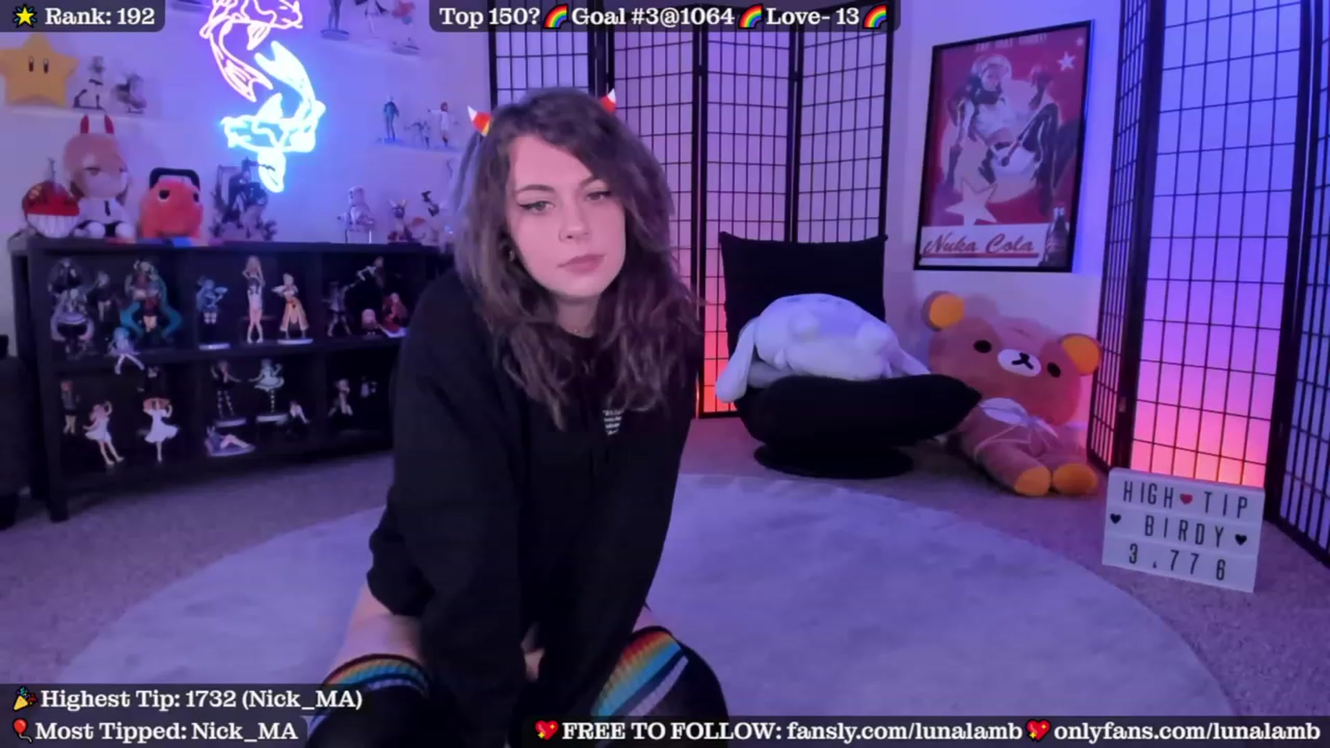 Gallery image thumbnail from Satan's myfreecams stream on, 10/09/2023, 04:45 image 6 of 20