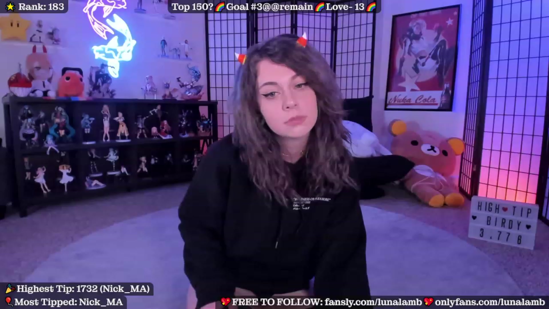 Gallery image thumbnail from Satan's myfreecams stream on, 10/09/2023, 04:45 image 14 of 20