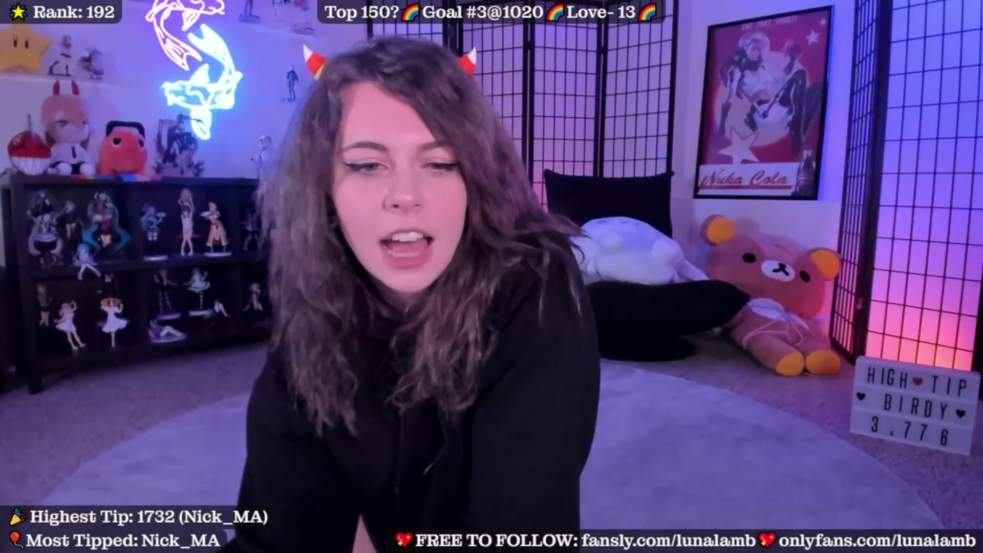 Gallery image thumbnail from Satan's myfreecams stream on, 10/09/2023, 04:45 image 8 of 20