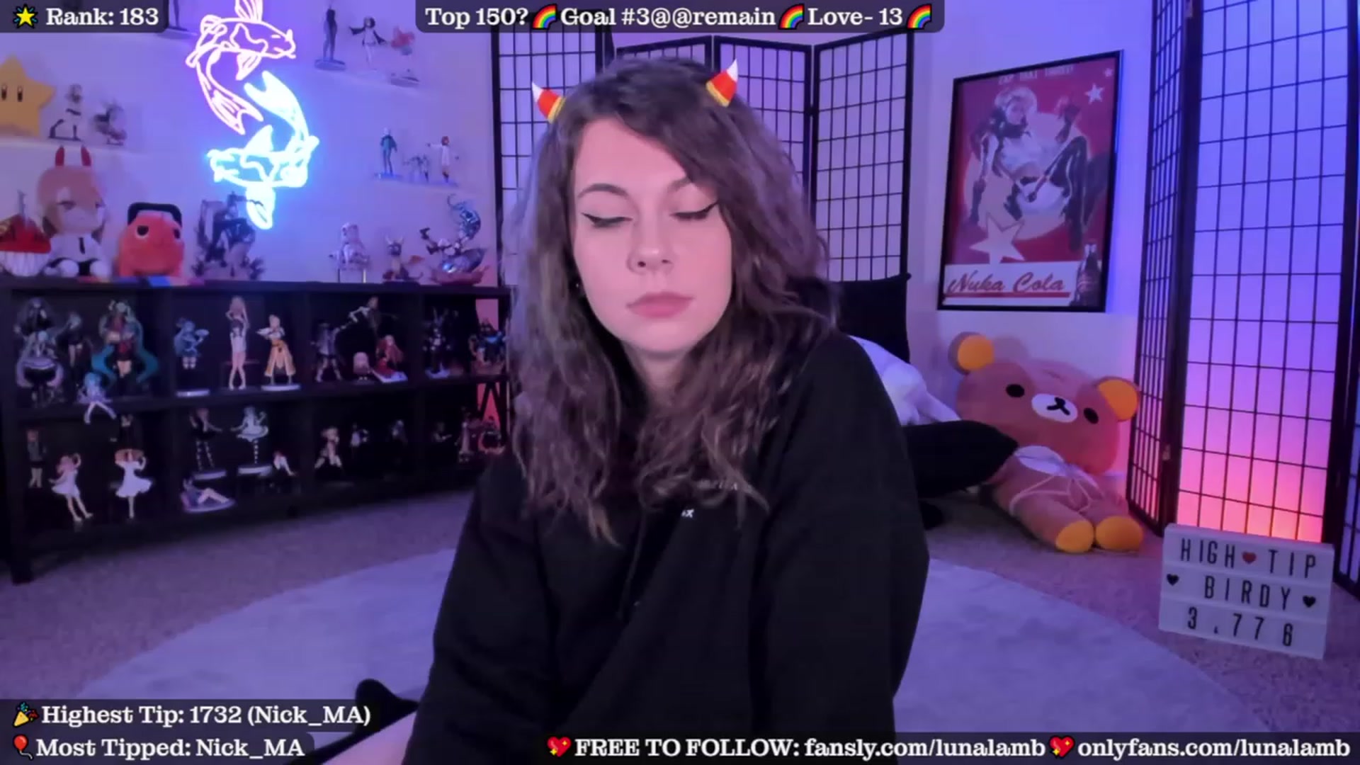 Gallery image thumbnail from Satan's myfreecams stream on, 10/09/2023, 04:45 image 19 of 20