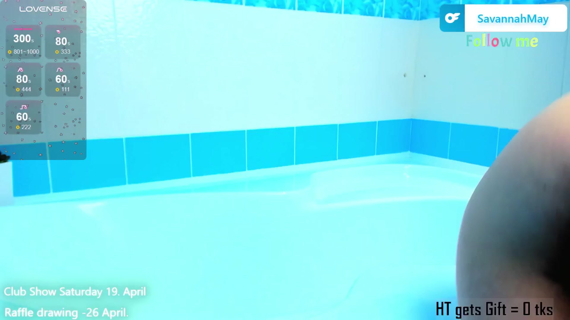 Gallery image thumbnail from SavannahMay's myfreecams stream on, 04/19/2025, 20:57 image 15 of 20