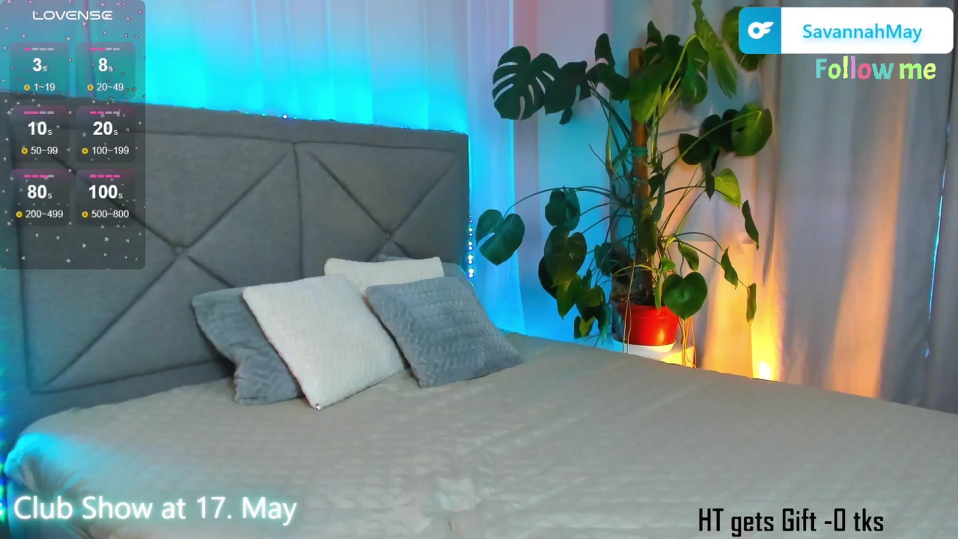 Gallery image thumbnail from SavannahMay's myfreecams stream on, 05/03/2025, 12:51 image 5 of 20