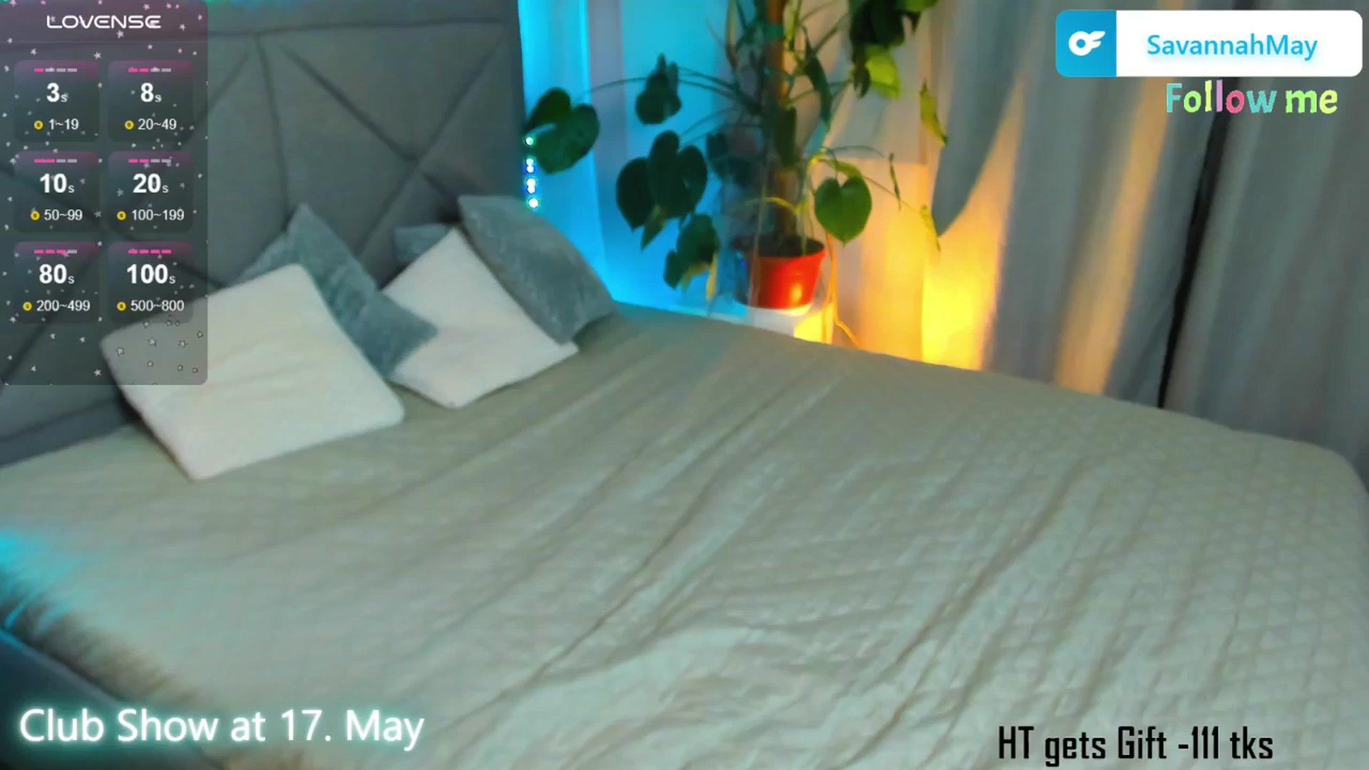 Gallery image thumbnail from SavannahMay's myfreecams stream on, 05/07/2025, 21:17 image 20 of 20