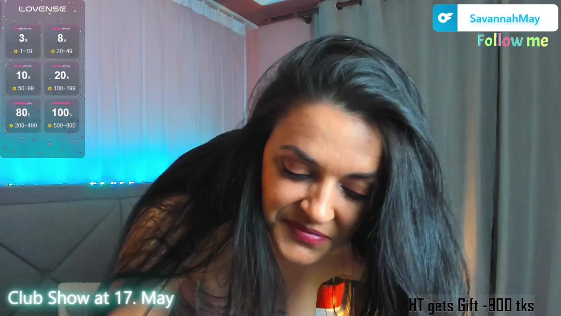Gallery image thumbnail from SavannahMay's myfreecams stream on, 05/08/2025, 23:25 image 3 of 20