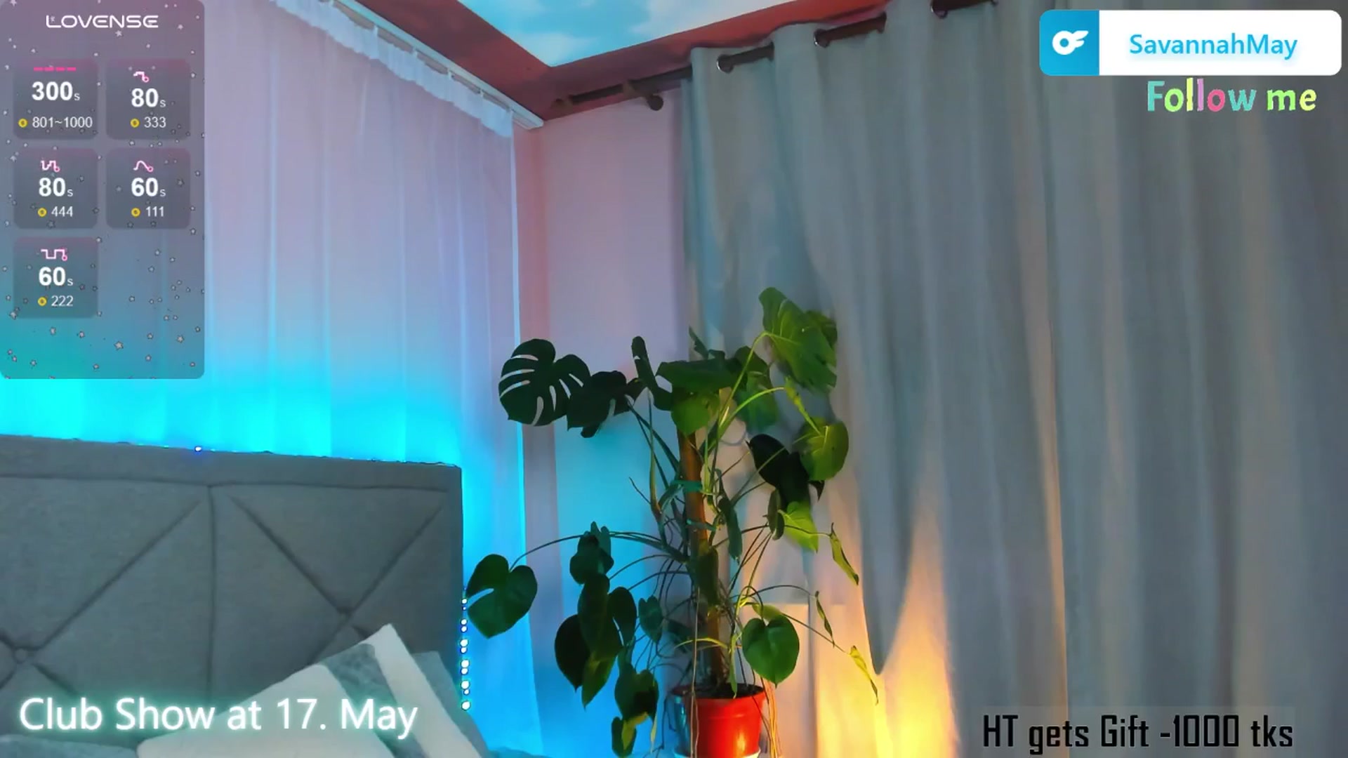 Gallery image thumbnail from SavannahMay's myfreecams stream on, 05/09/2025, 15:03 image 9 of 20