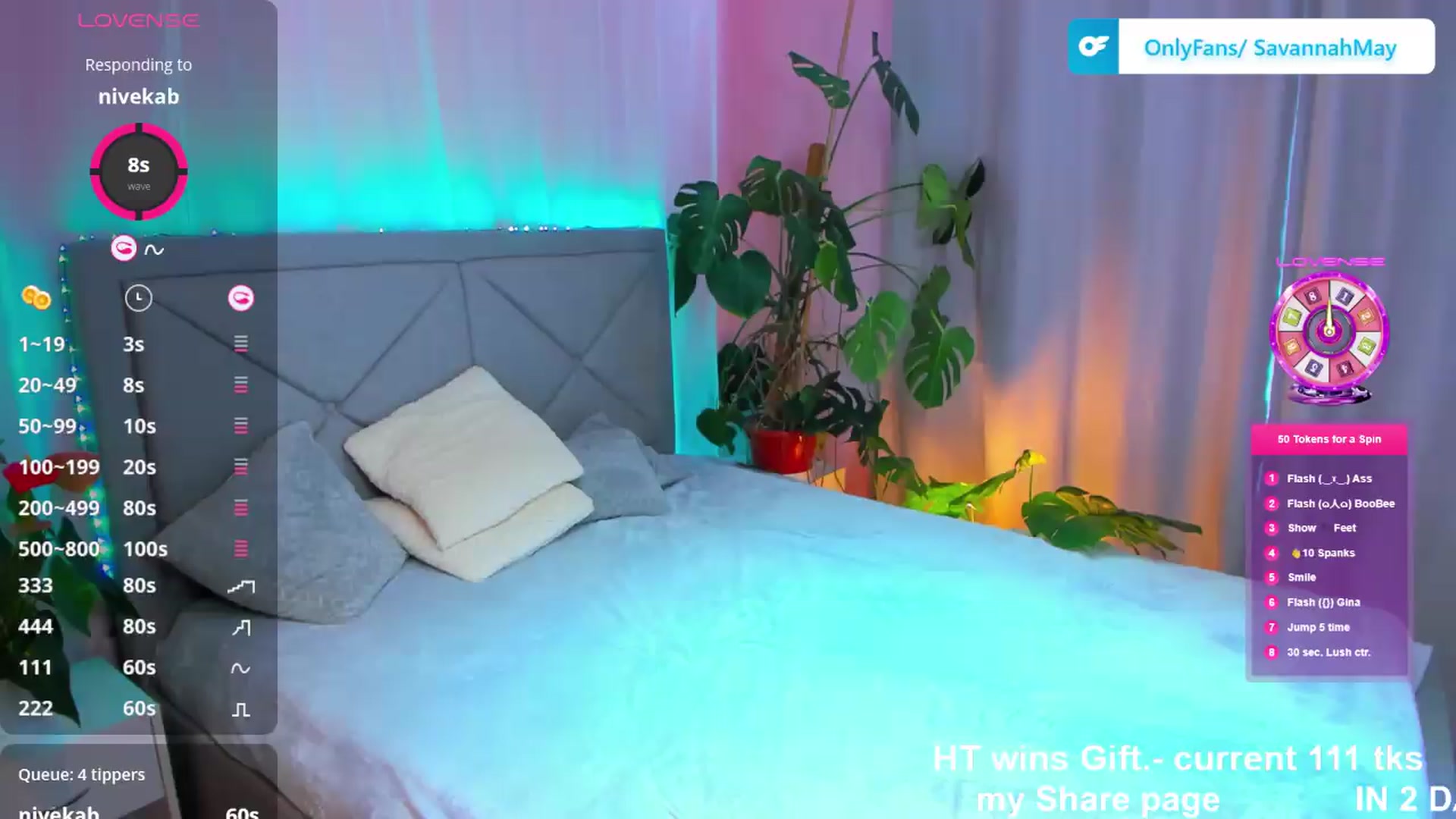 Gallery image thumbnail from SavannahMay's myfreecams stream on, 09/04/2026, 13:25 image 1 of 20