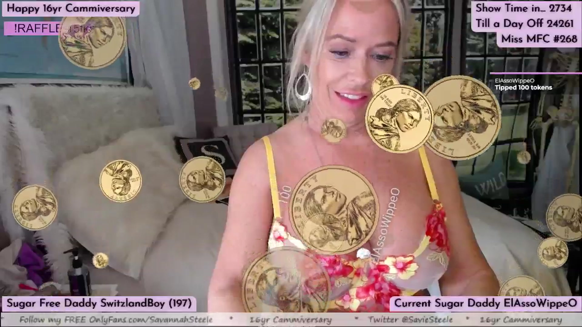 Gallery image thumbnail from SavannahSteel's myfreecams stream on, 04/04/2026, 18:59 image 2 of 20