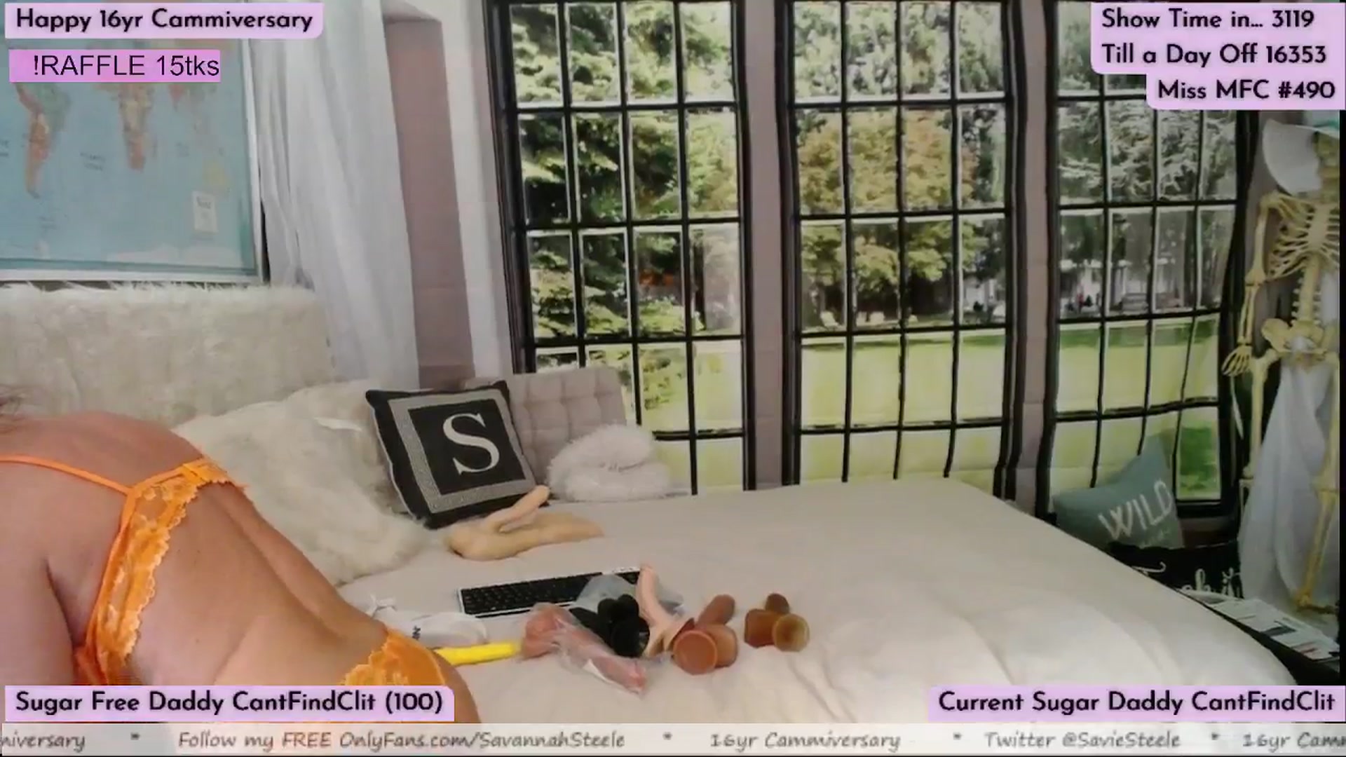 Gallery image thumbnail from SavannahSteel's myfreecams stream on, 04/12/2026, 17:17 image 15 of 20