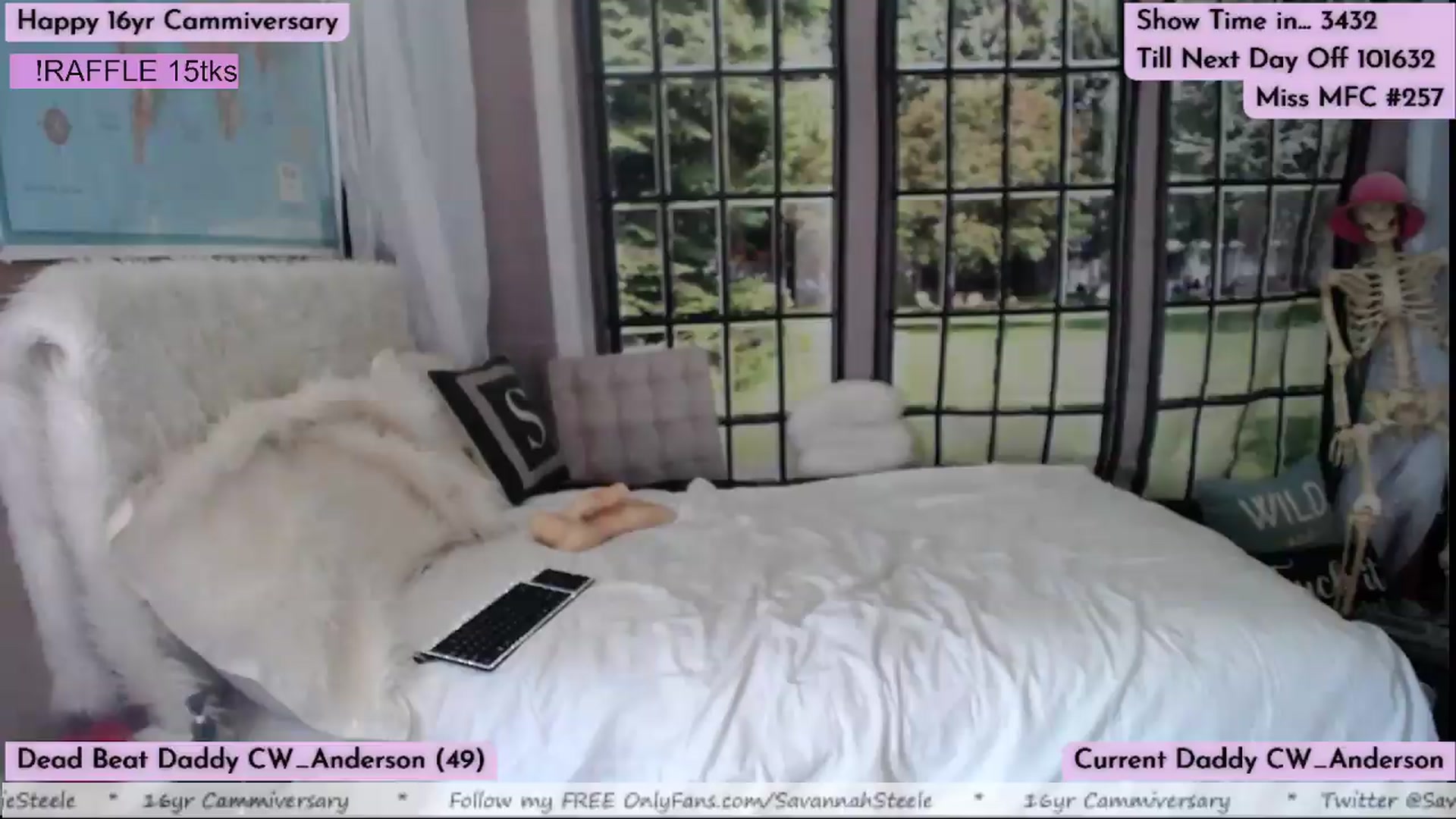 Gallery image thumbnail from SavannahSteel's myfreecams stream on, 06/12/2026, 21:15 image 1 of 20
