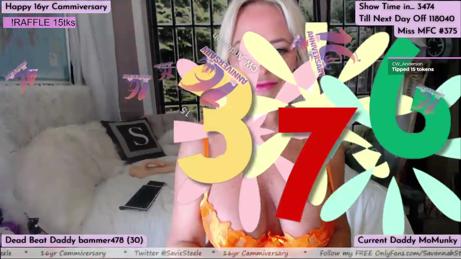 Gallery image thumbnail from SavannahSteel's myfreecams stream on, 08/05/2026, 19:38 image 6 of 20