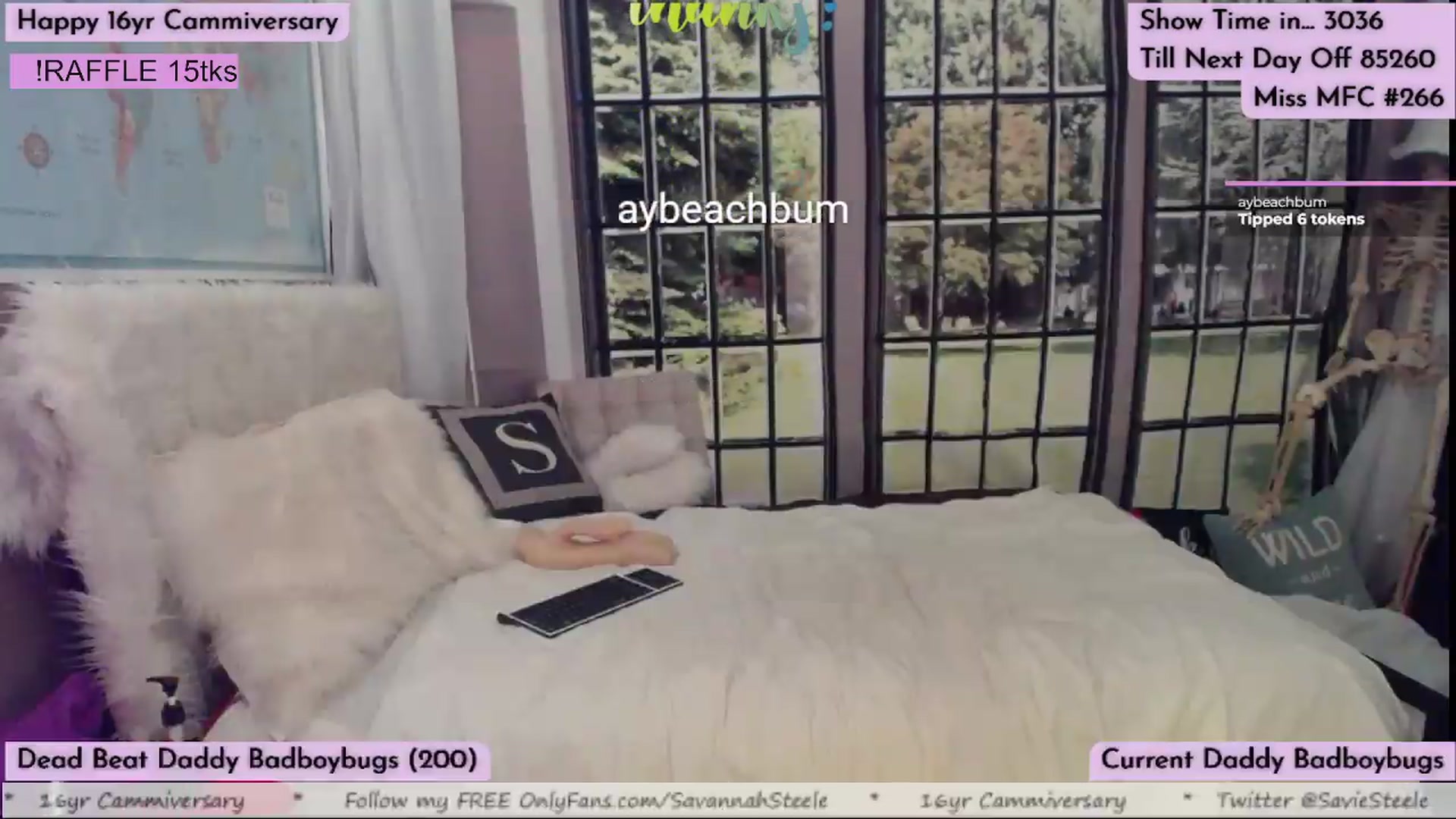 Gallery image thumbnail from SavannahSteel's myfreecams stream on, 08/19/2026, 03:10 image 18 of 20