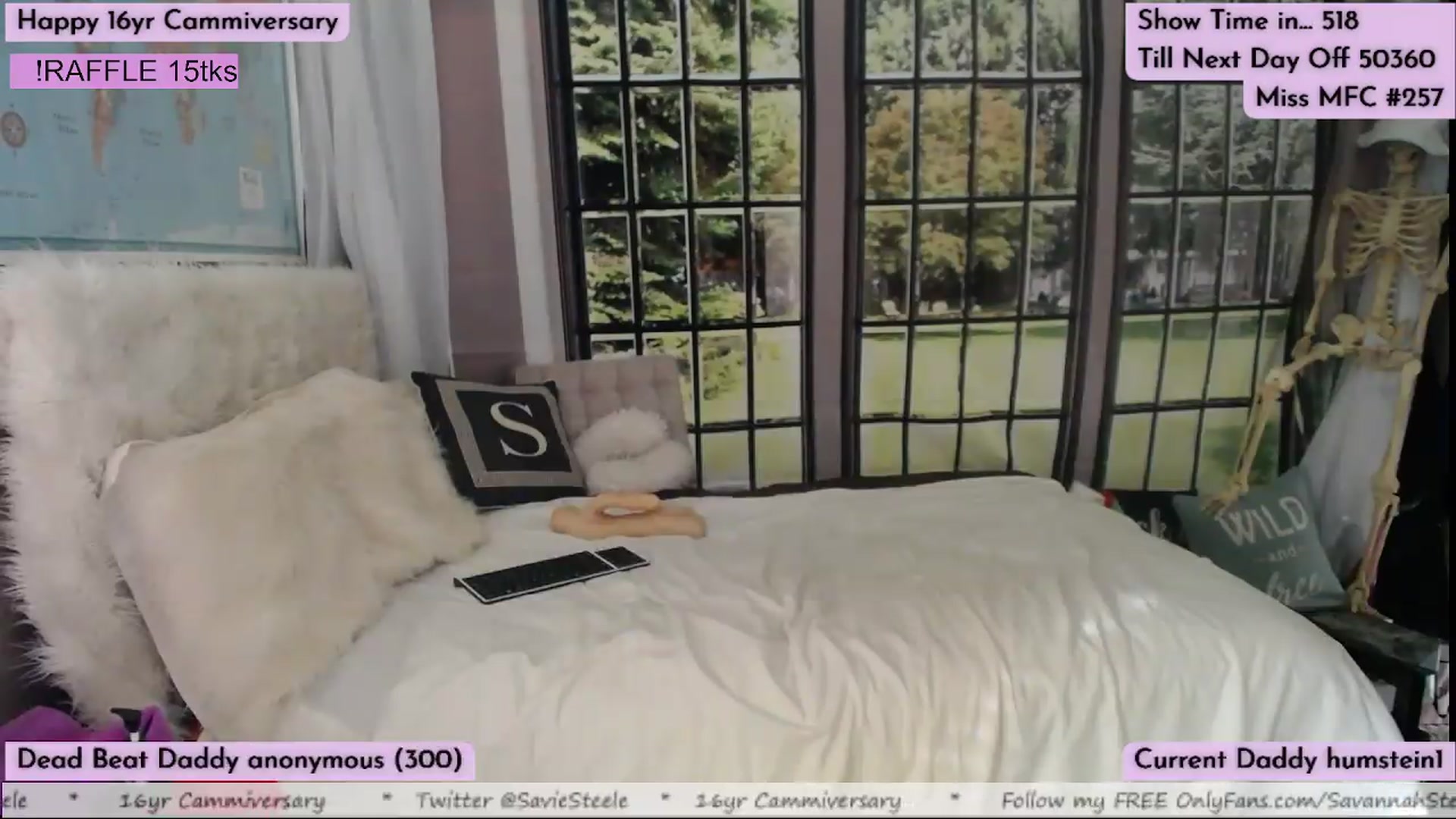 Gallery image thumbnail from SavannahSteel's myfreecams stream on, 08/30/2026, 23:14 image 13 of 20