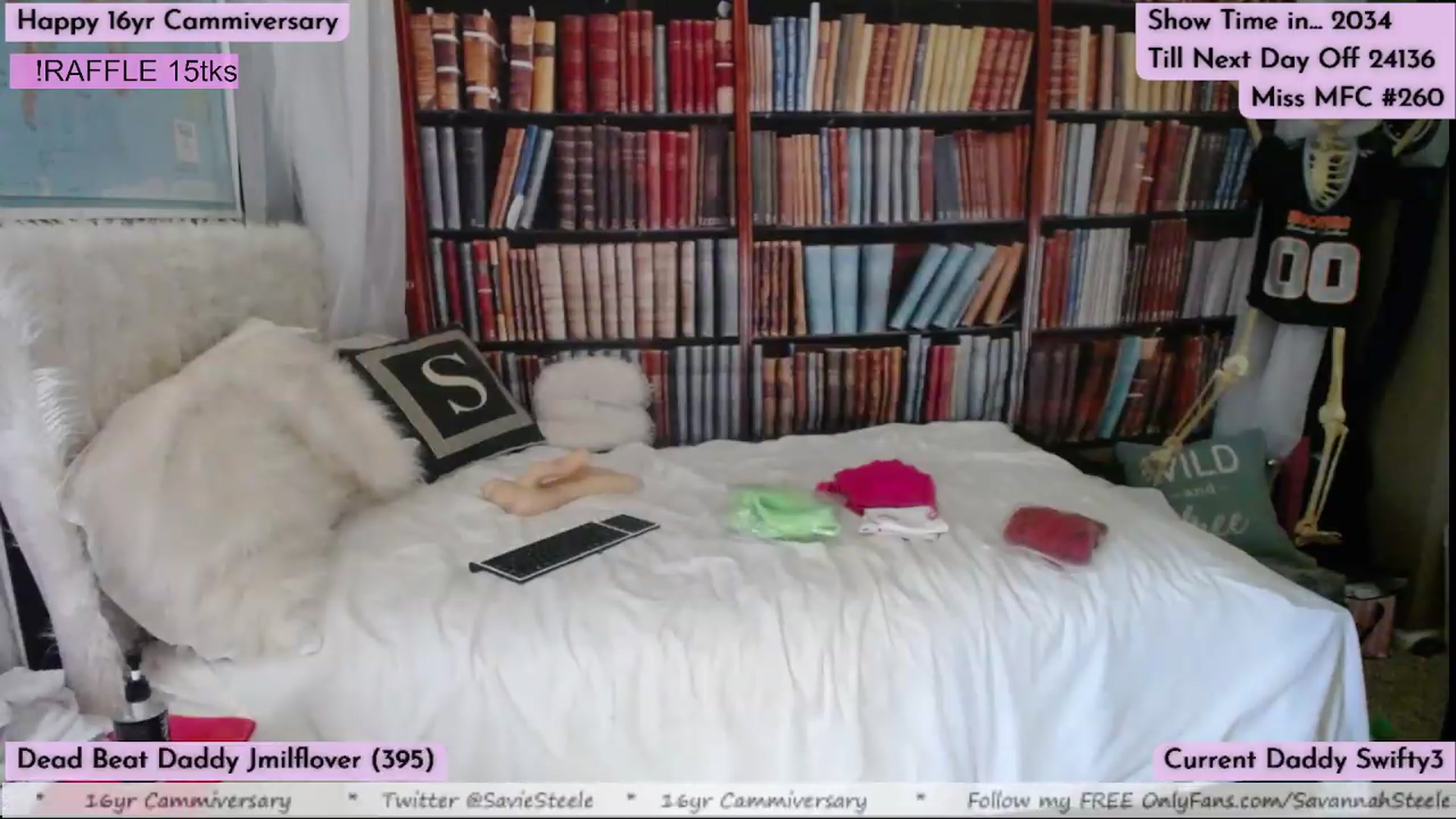 Gallery image thumbnail from SavannahSteel's myfreecams stream on, 09/09/2026, 17:02 image 17 of 20