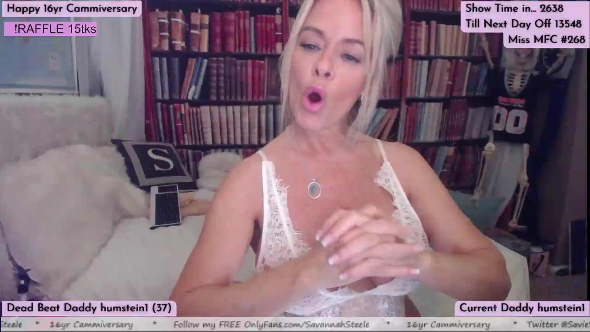 Gallery image thumbnail from SavannahSteel's myfreecams stream on, 09/14/2026, 24:04 image 18 of 20