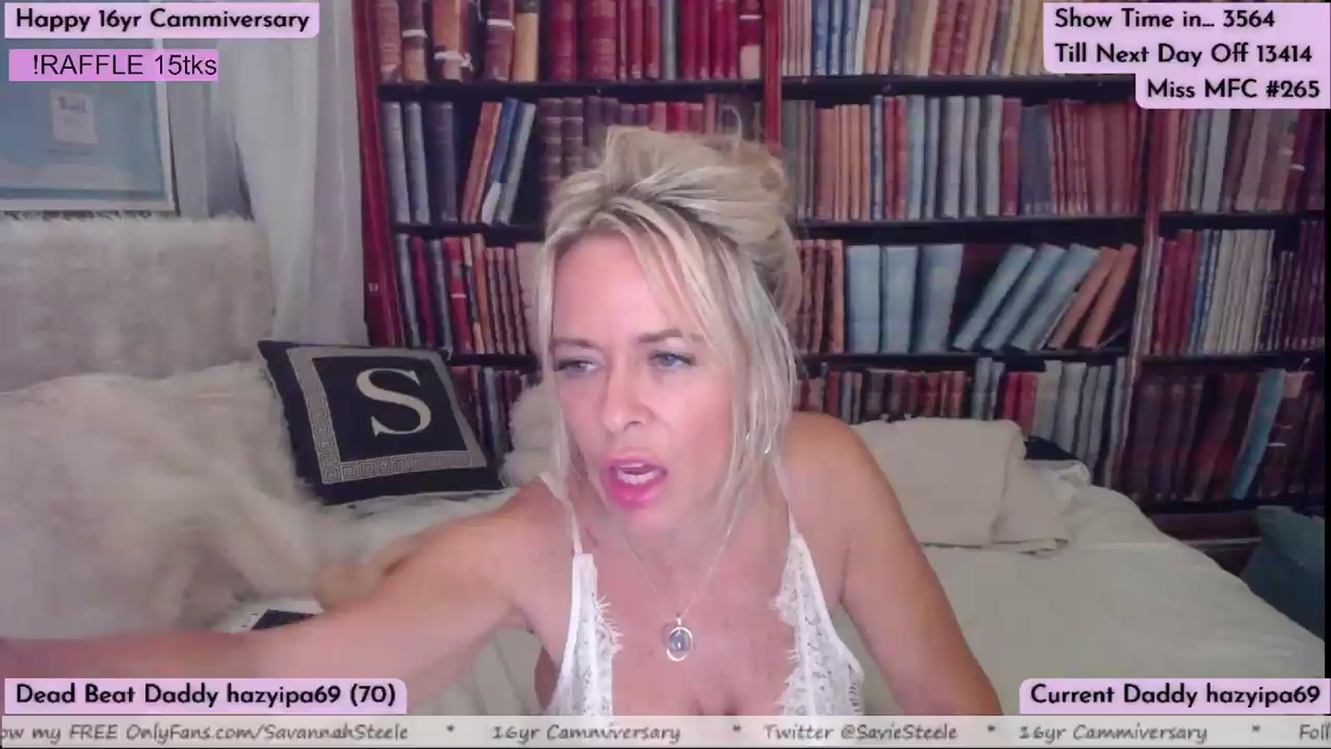 Gallery image thumbnail from SavannahSteel's myfreecams stream on, 09/14/2026, 03:36 image 1 of 20