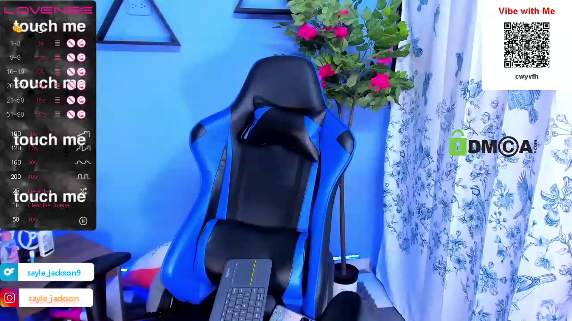 Gallery image thumbnail from Sayle_Jackson's myfreecams stream on, 04/12/2023, 23:03 image 19 of 20