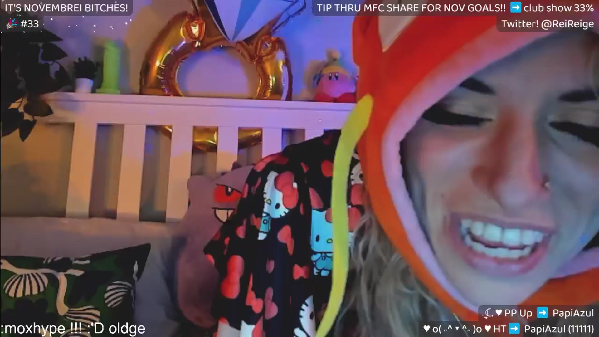 Gallery image thumbnail from Scammiversary's myfreecams stream on, 11/23/2024, 13:58 image 5 of 20