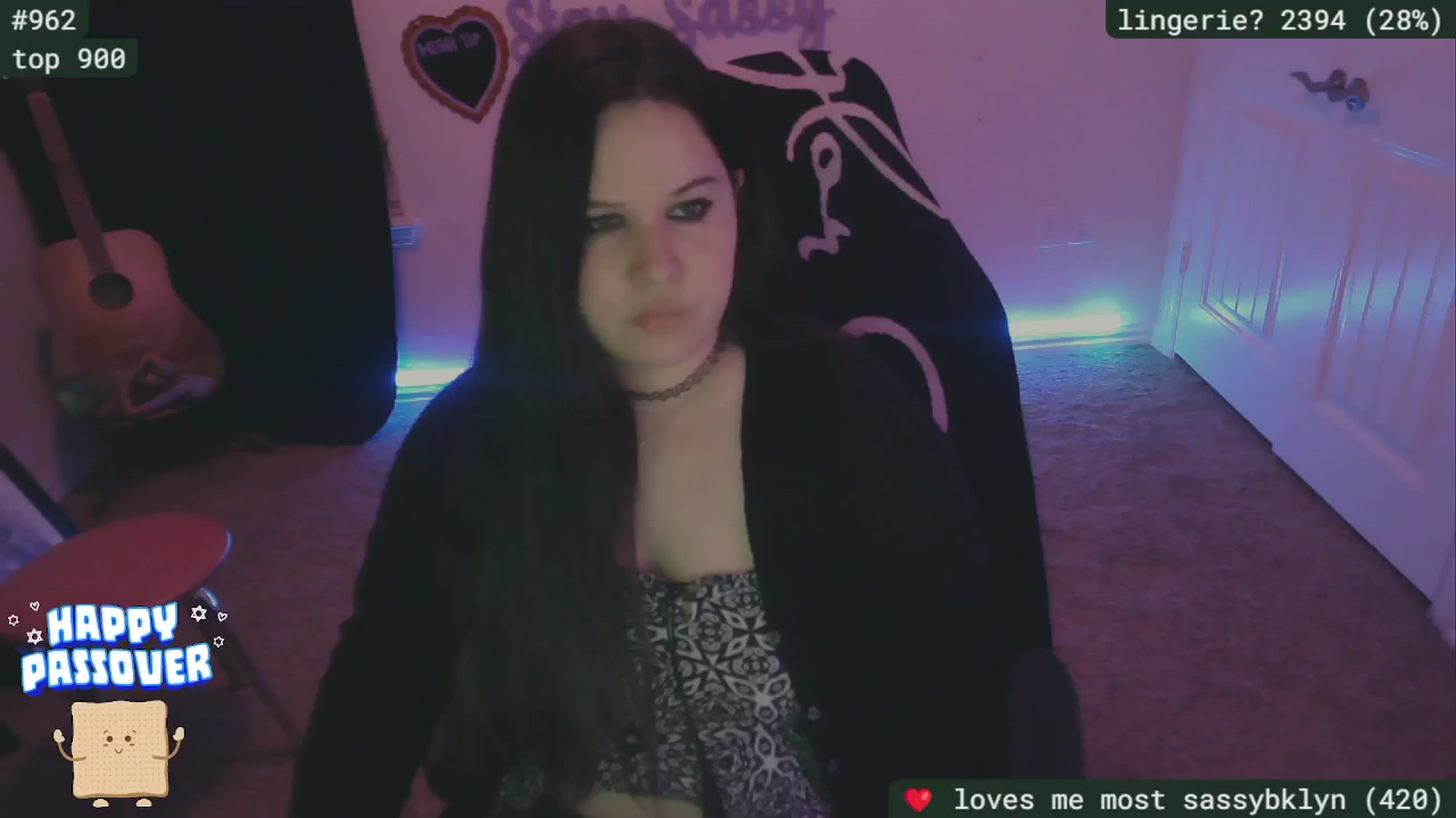 Gallery image thumbnail from SederSarah94's myfreecams stream on, 04/28/2024, 02:44 image 20 of 20