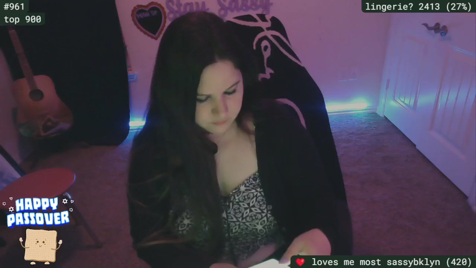 Gallery image thumbnail from SederSarah94's myfreecams stream on, 04/28/2024, 02:44 image 2 of 20