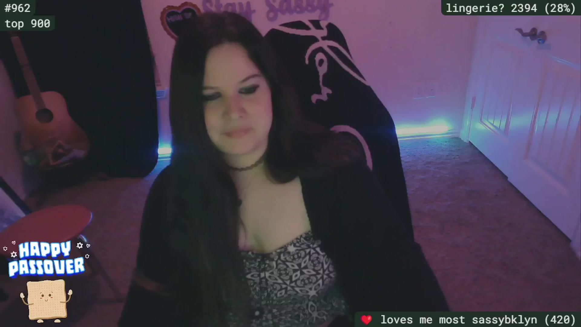 Gallery image thumbnail from SederSarah94's myfreecams stream on, 04/28/2024, 02:44 image 16 of 20