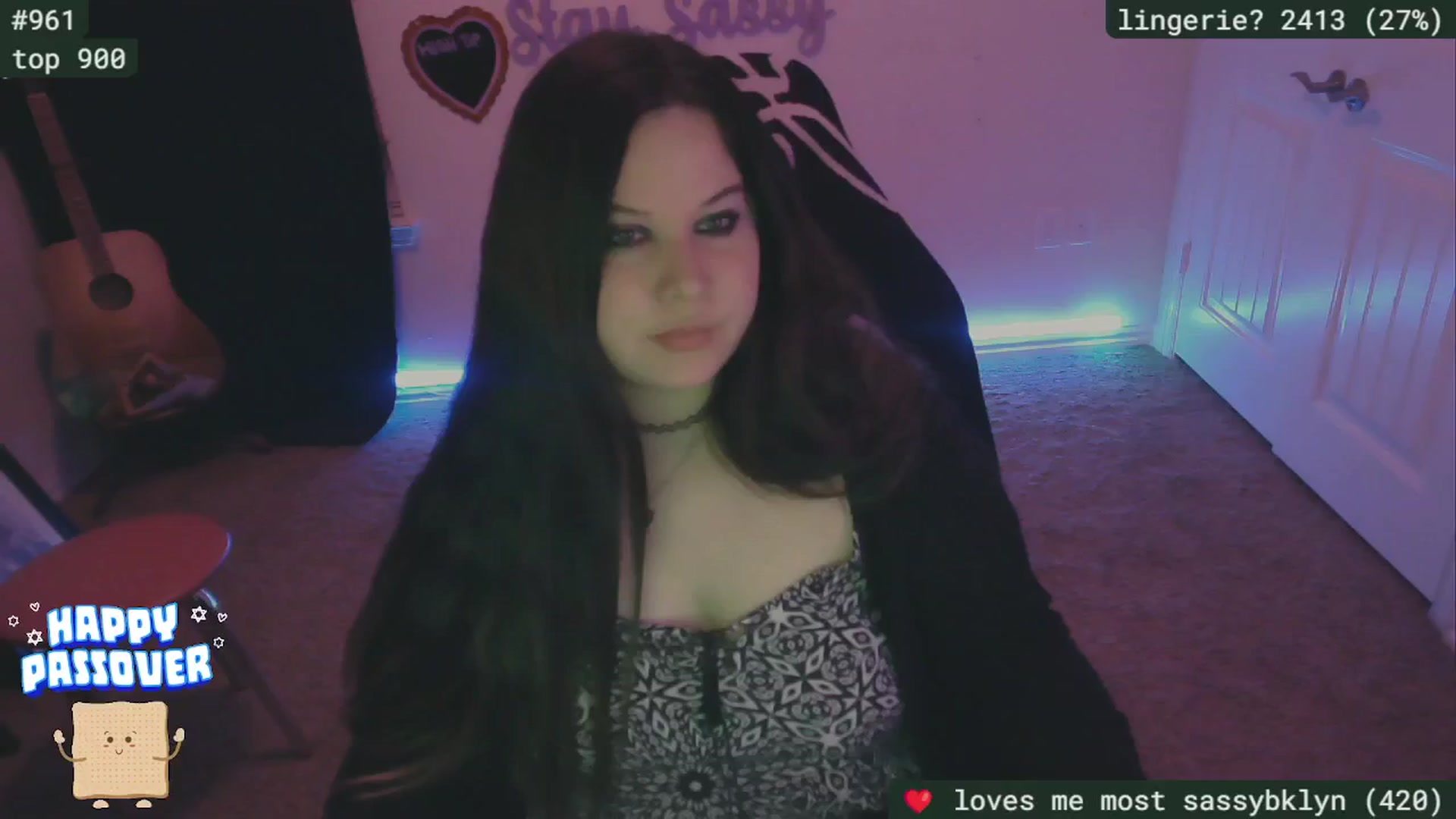 Gallery image thumbnail from SederSarah94's myfreecams stream on, 04/28/2024, 02:44 image 9 of 20