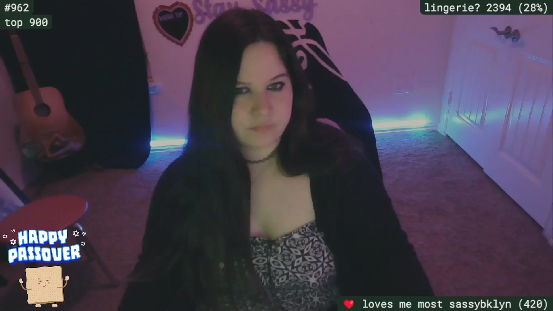 Gallery image thumbnail from SederSarah94's myfreecams stream on, 04/28/2024, 02:44 image 17 of 20