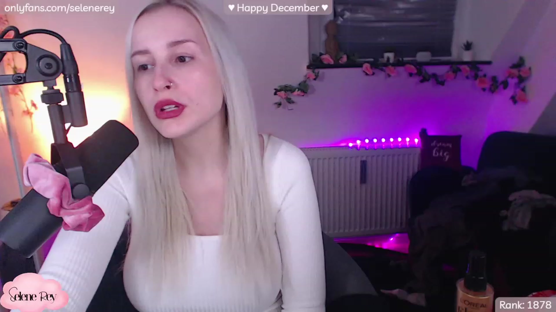 Gallery image thumbnail from SeleneRey's myfreecams stream on, 12/11/2022, 23:41 image 19 of 20