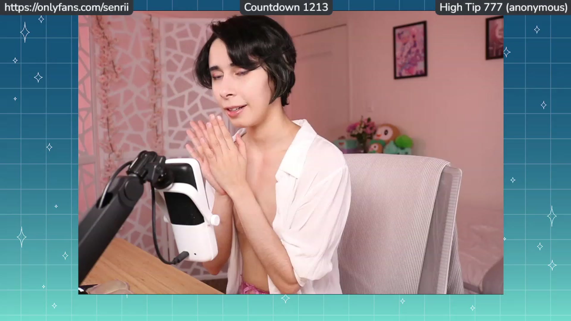 Gallery image thumbnail from Senrii's myfreecams stream on, 04/26/2023, 05:24 image 19 of 20