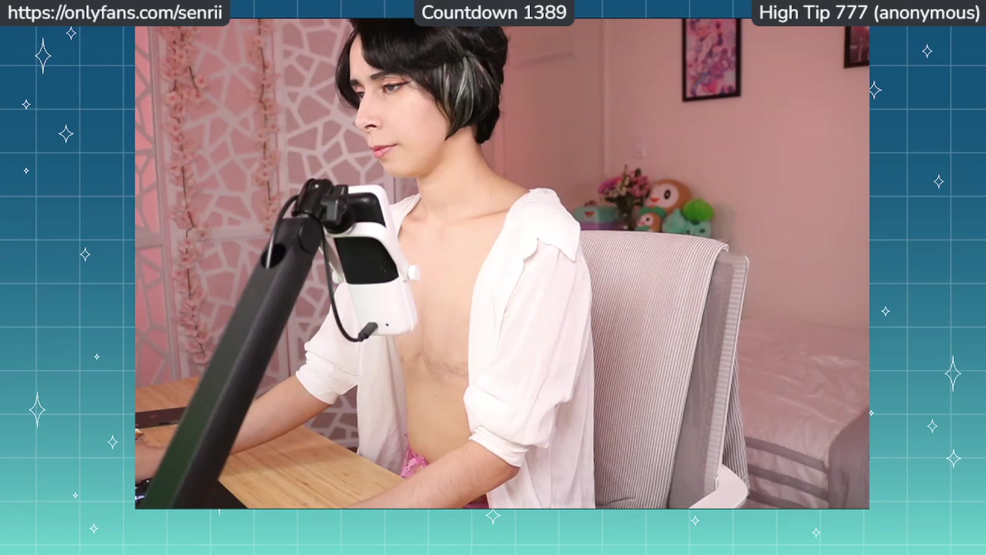 Gallery image thumbnail from Senrii's myfreecams stream on, 04/26/2023, 05:24 image 7 of 20