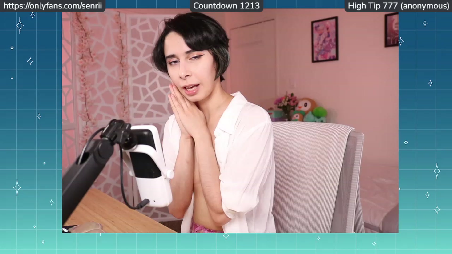 Gallery image thumbnail from Senrii's myfreecams stream on, 04/26/2023, 05:24 image 20 of 20