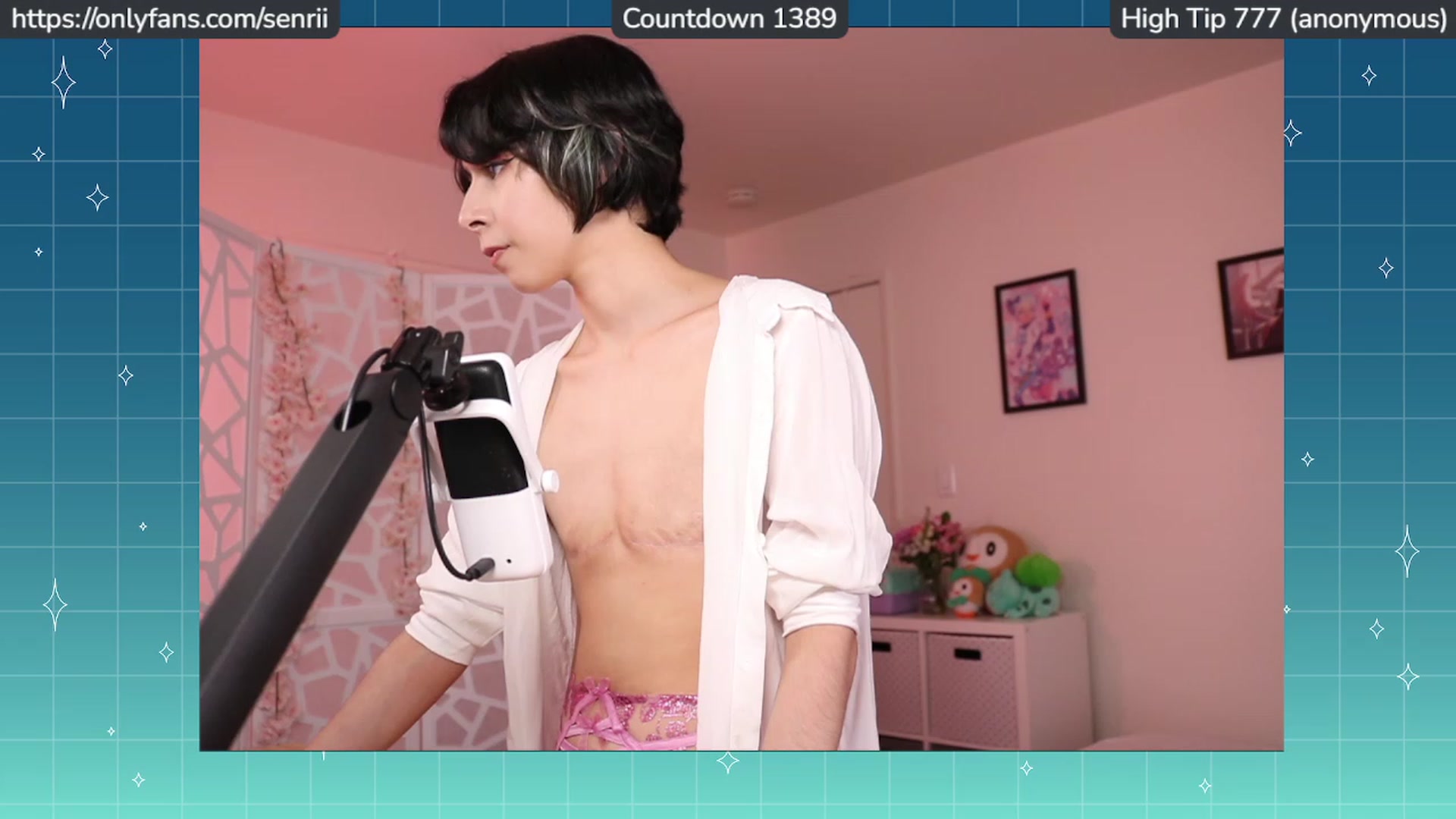 Gallery image thumbnail from Senrii's myfreecams stream on, 04/26/2023, 05:24 image 1 of 20
