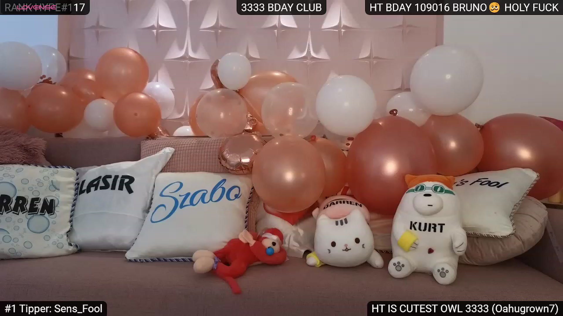 Gallery image thumbnail from Sensationowl_'s myfreecams stream on, 10/28/2023, 08:04 image 17 of 20